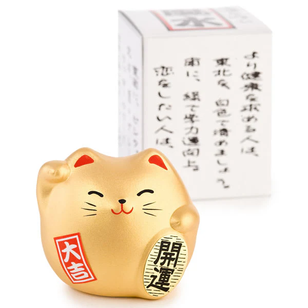 Small Feng Shui Good Fortune Lucky Cat - Image 3