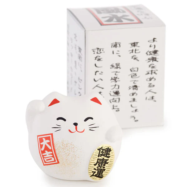 Small Feng Shui Happiness Lucky Cat - Image 3