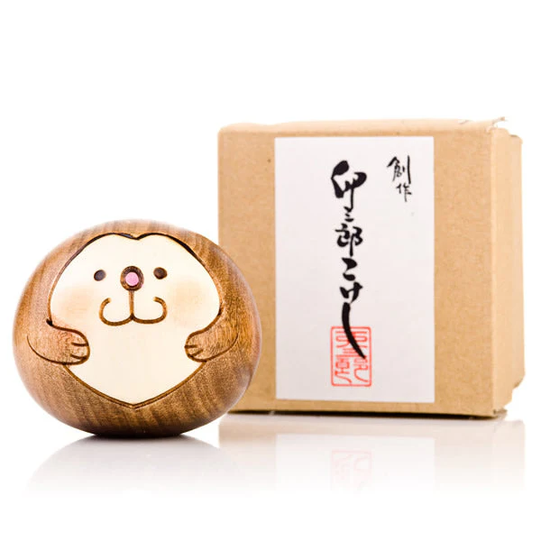Small Year of the Monkey Birthday Kokeshi Doll - Image 3