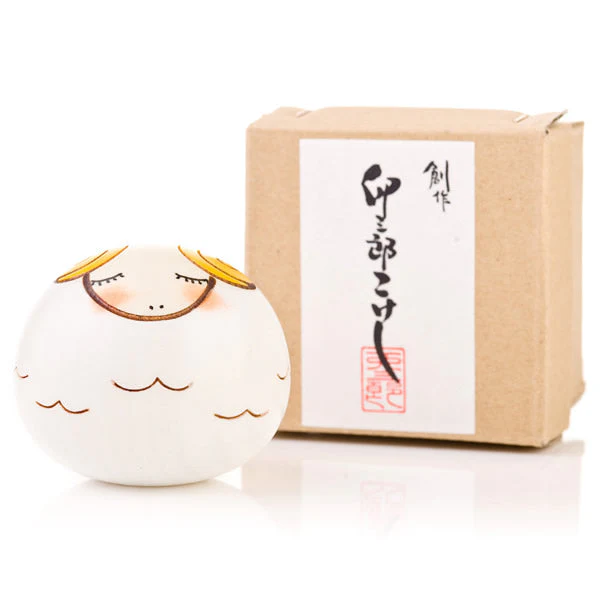 Small Year of the Sheep Birthday Kokeshi Doll - Image 3