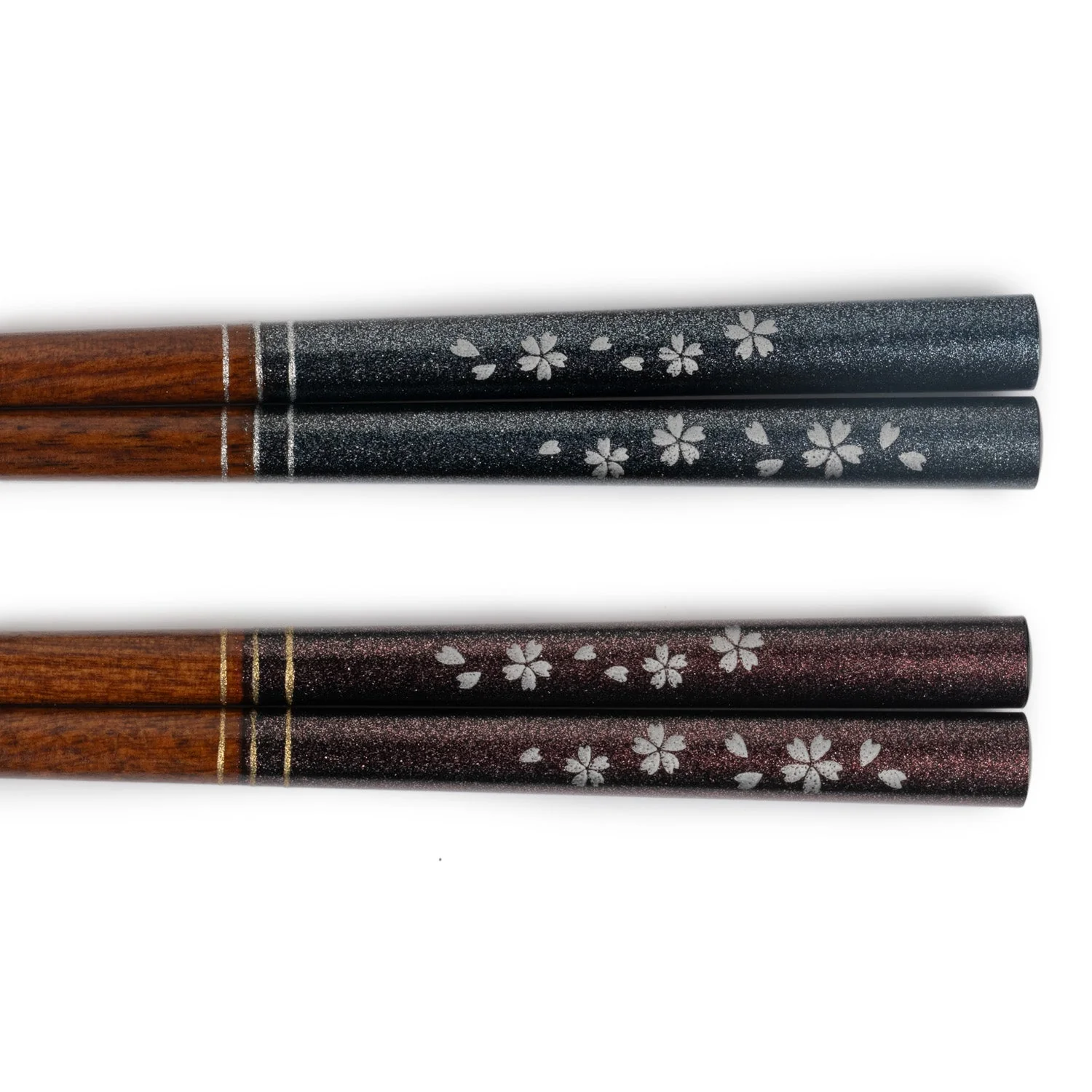 Sparkling Cherry Blossom Japanese Chopstick Gift Set - Image 4