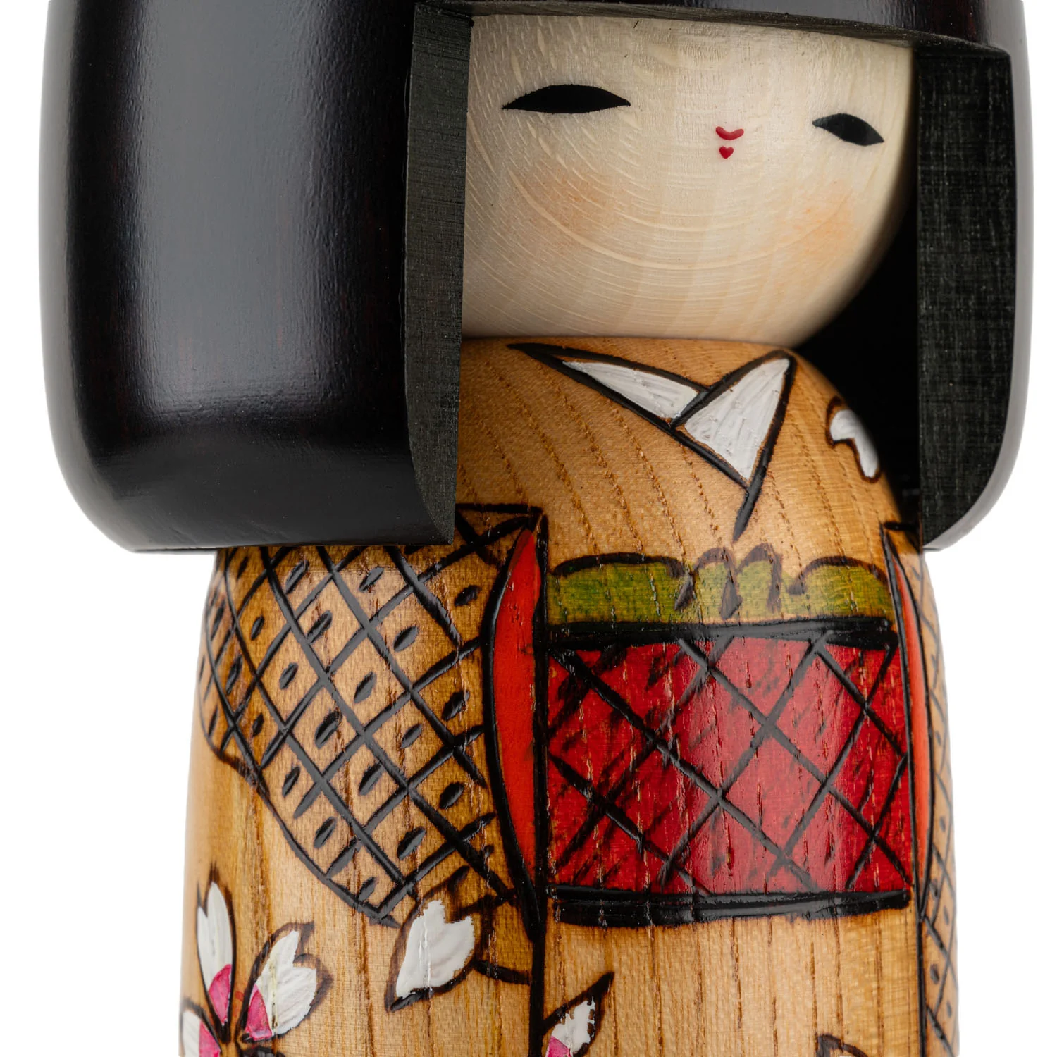 Spring Colours Japanese Kokeshi Doll - Image 3