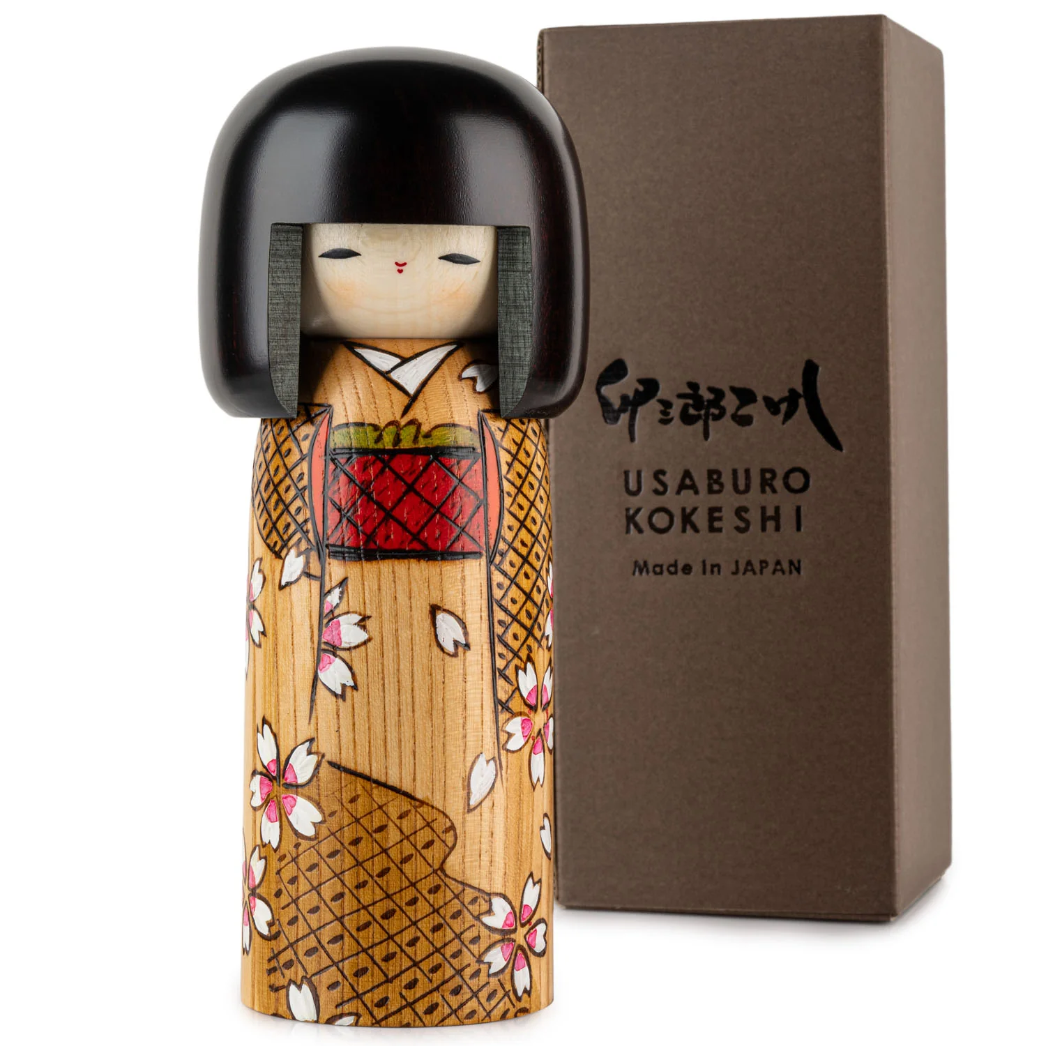 Spring Colours Japanese Kokeshi Doll - Image 5