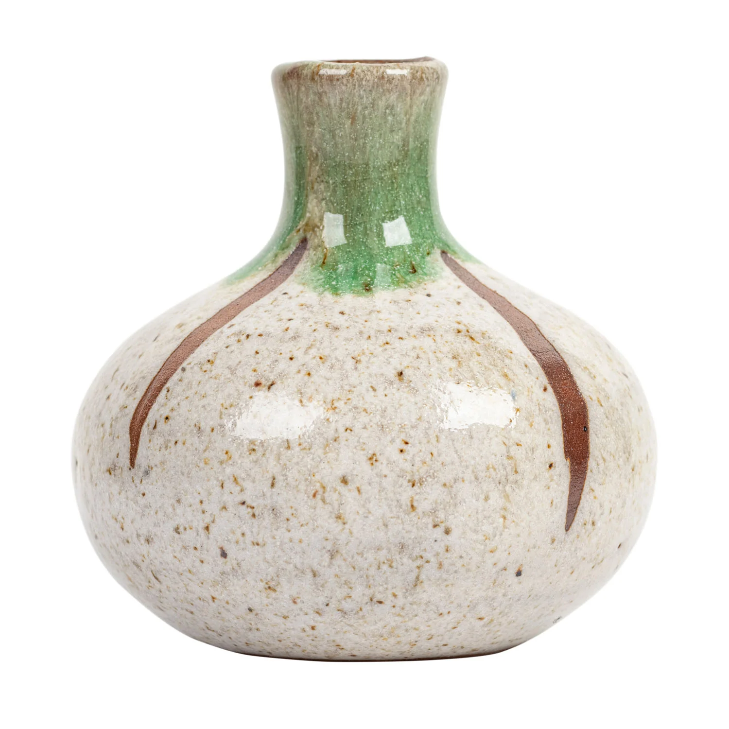 Stone Grey Japanese Mini Vase - Image 2