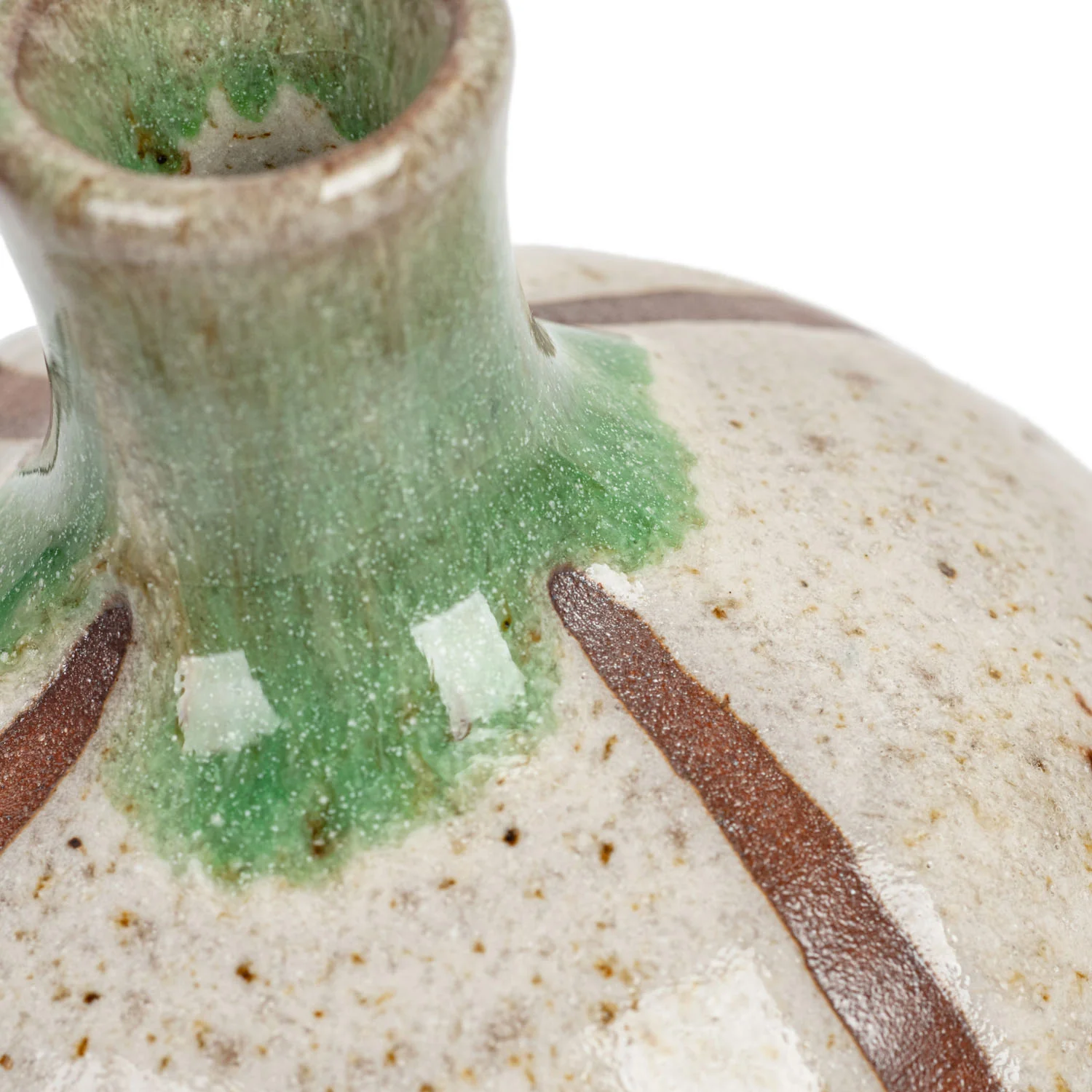 Stone Grey Japanese Mini Vase - Image 3