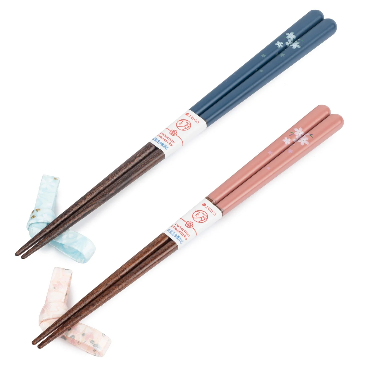 Thank You Cherry Blossom Japanese Chopstick Gift Set - Image 3