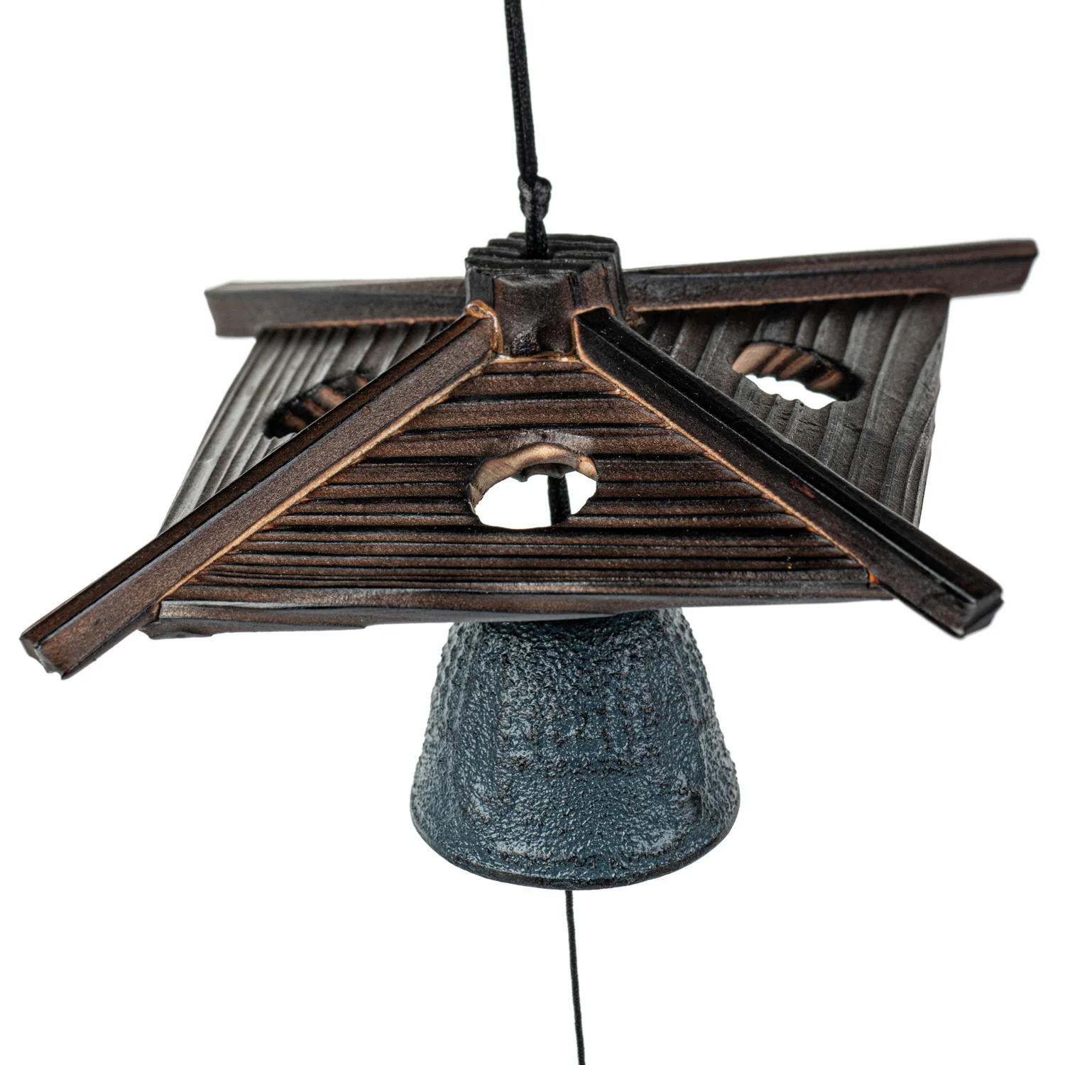 Tokyo Cast Iron and Wood Japanese Windchime - Image 2