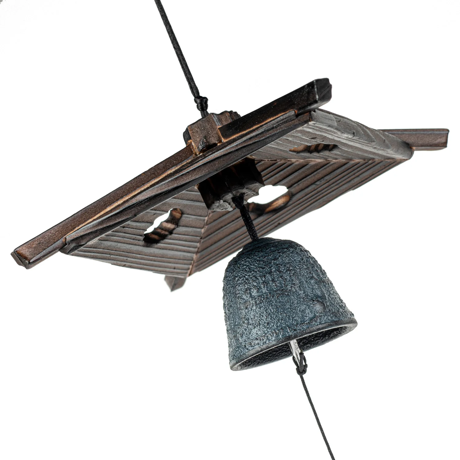 Tokyo Cast Iron and Wood Japanese Windchime - Image 3
