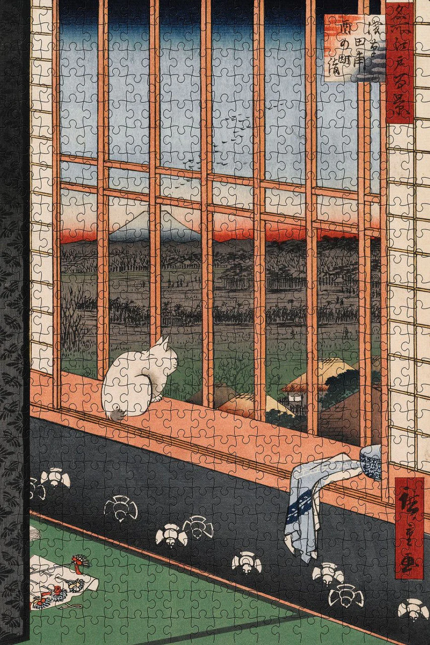 Utagawa Hiroshige 500 pce Japanese Jigsaw Puzzle - Image 3