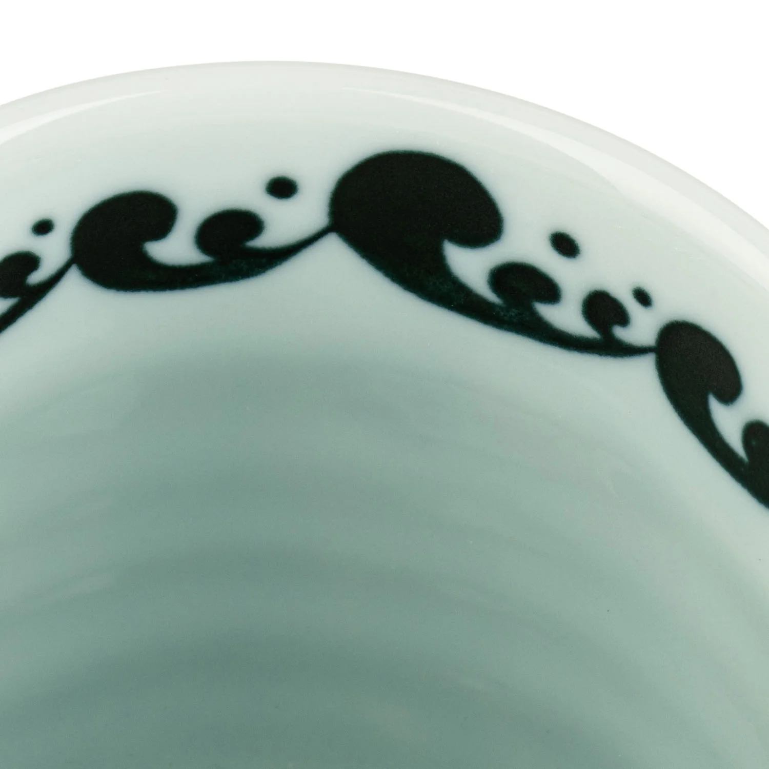 Whale Indigo Blue Japanese Tea Cup - Image 3