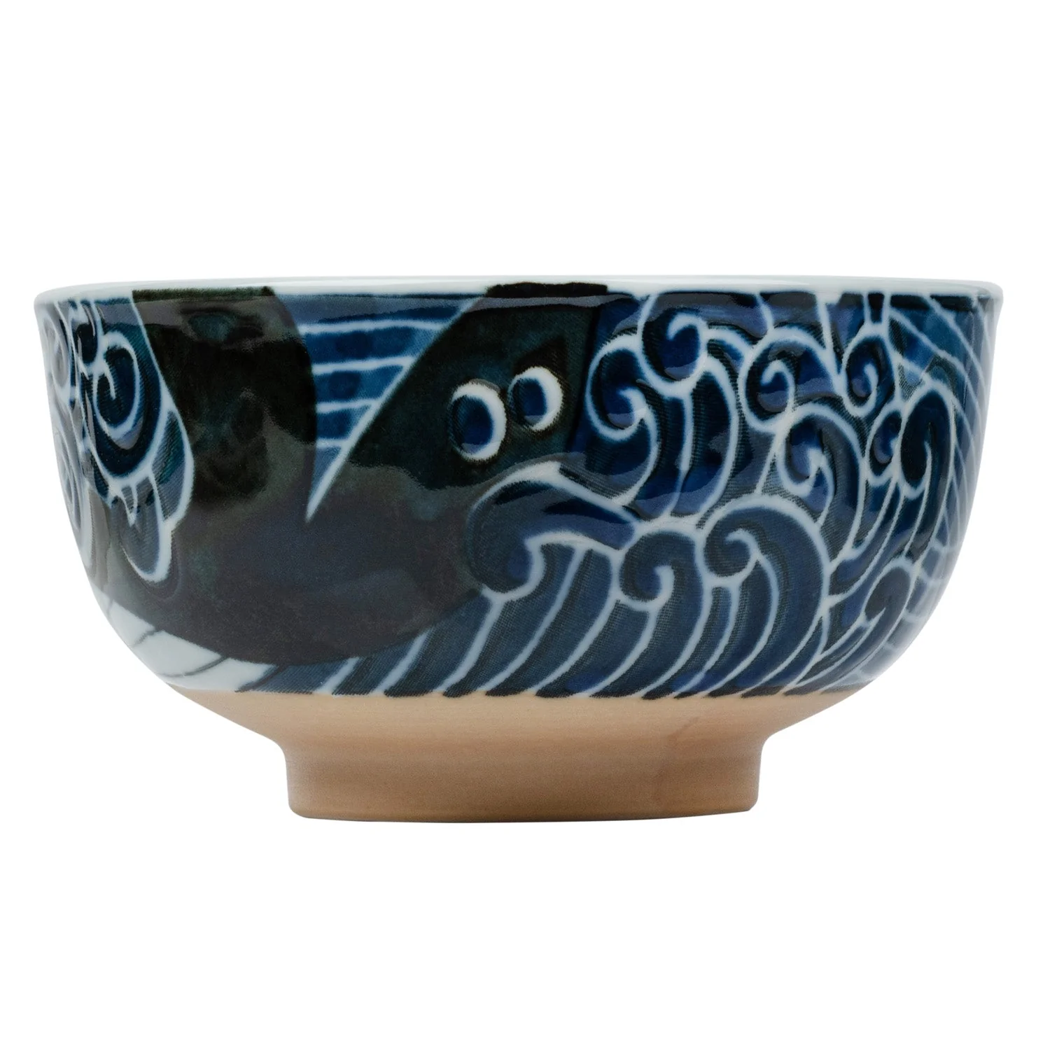 Whale Indigo Blue Small Japanese Bowl - Image 4