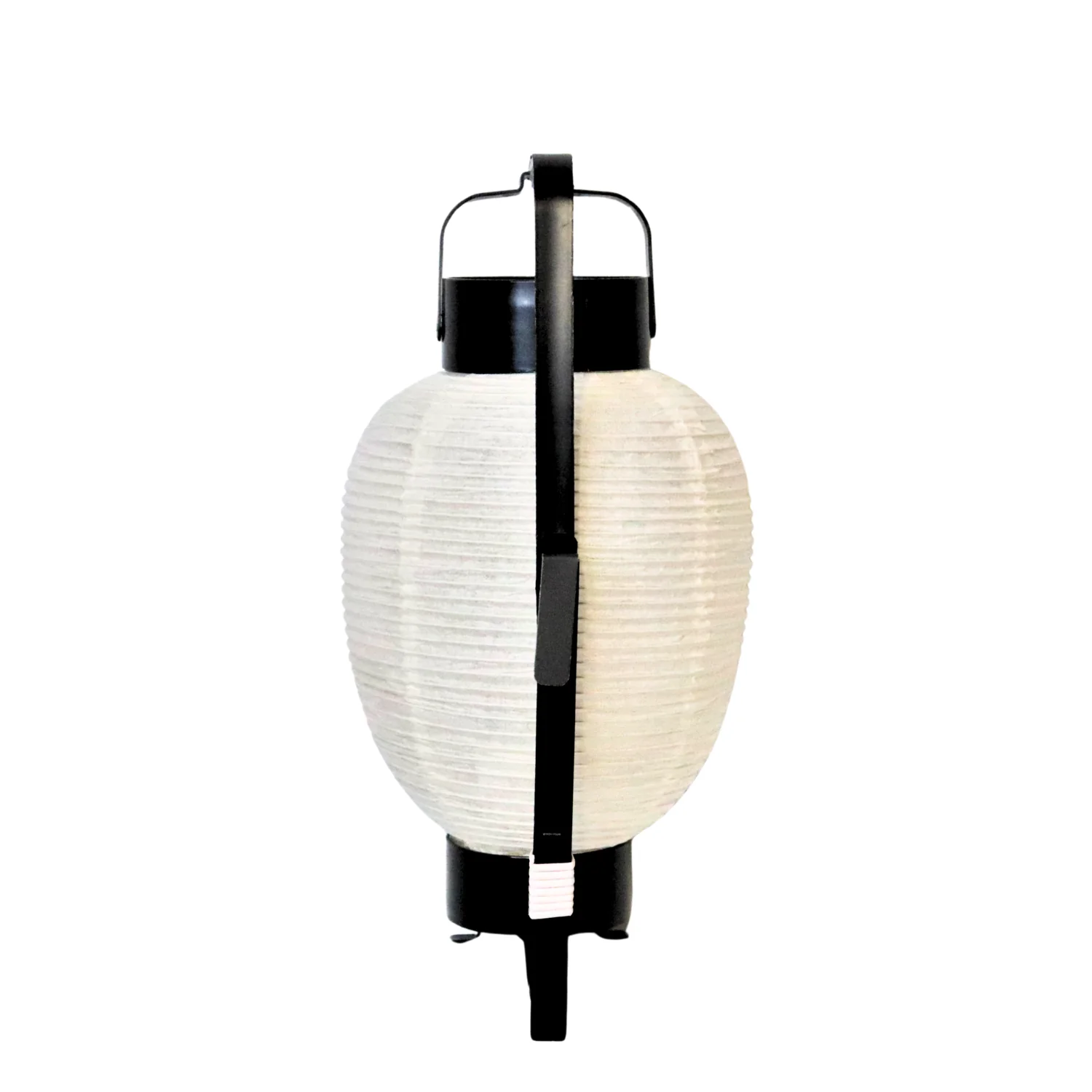 White Edo Style Japanese Paper Lantern - Image 3