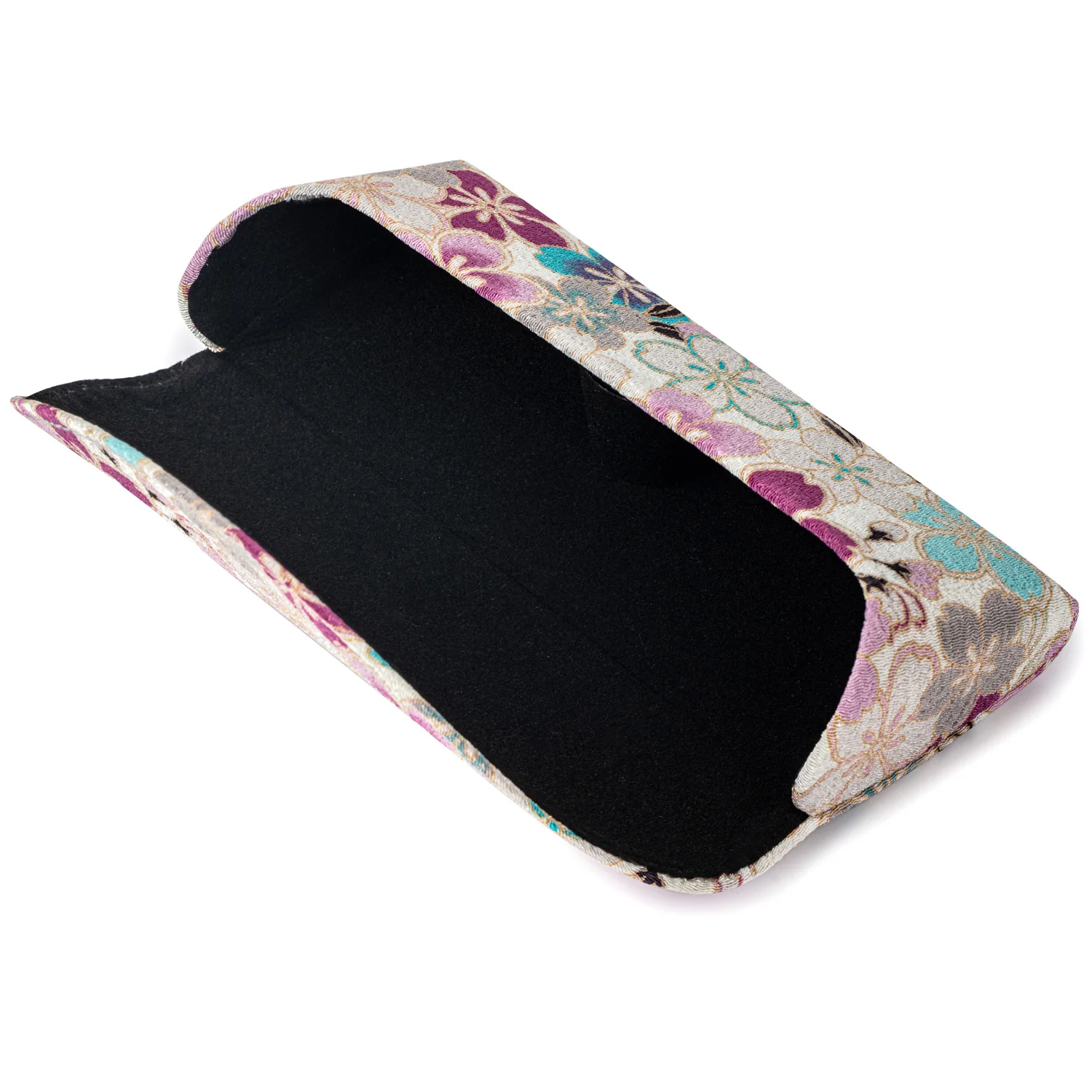 White Floral Japanese Glasses Case - Image 2