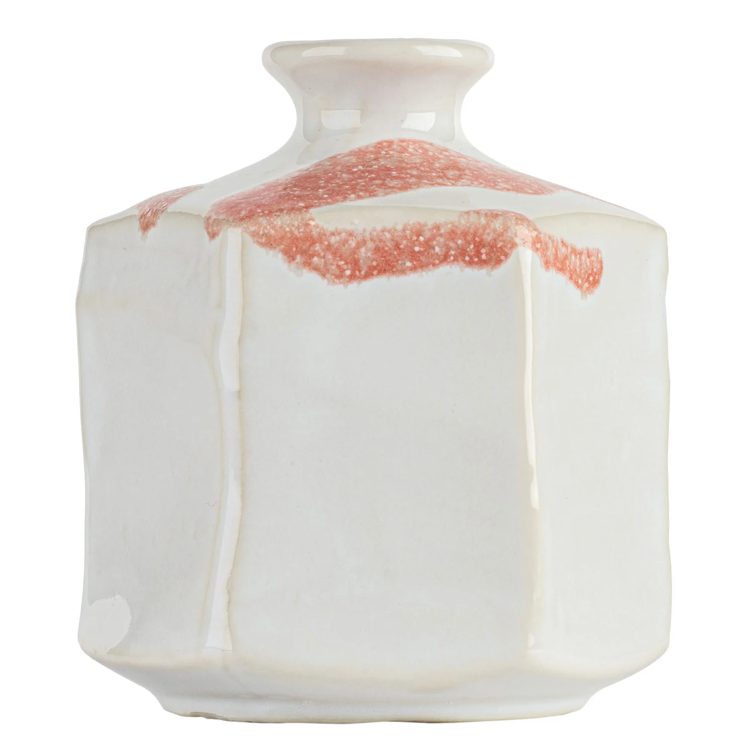 White Ogi Japanese Mini Vase - Image 2