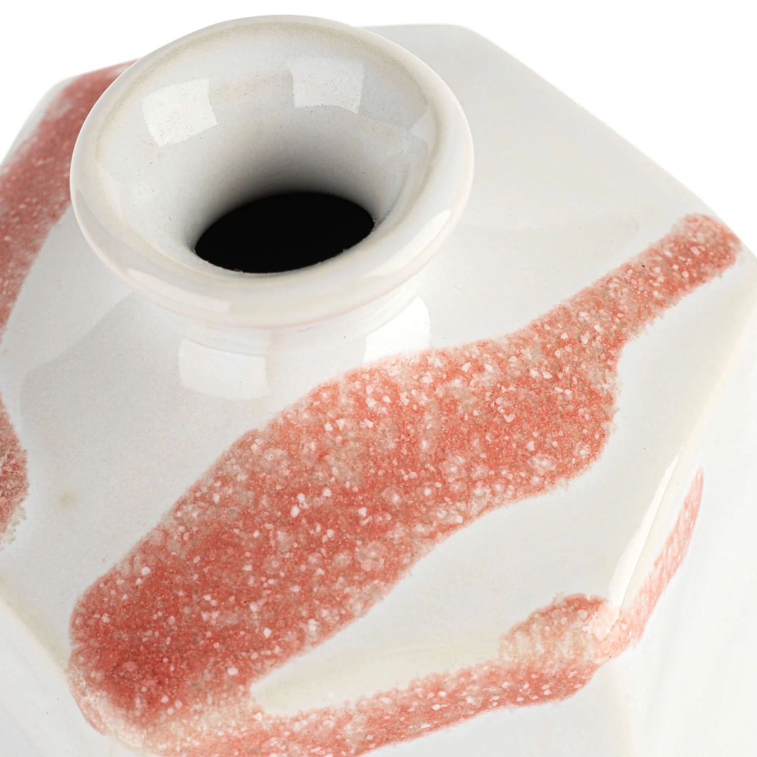 White Ogi Japanese Mini Vase - Image 3