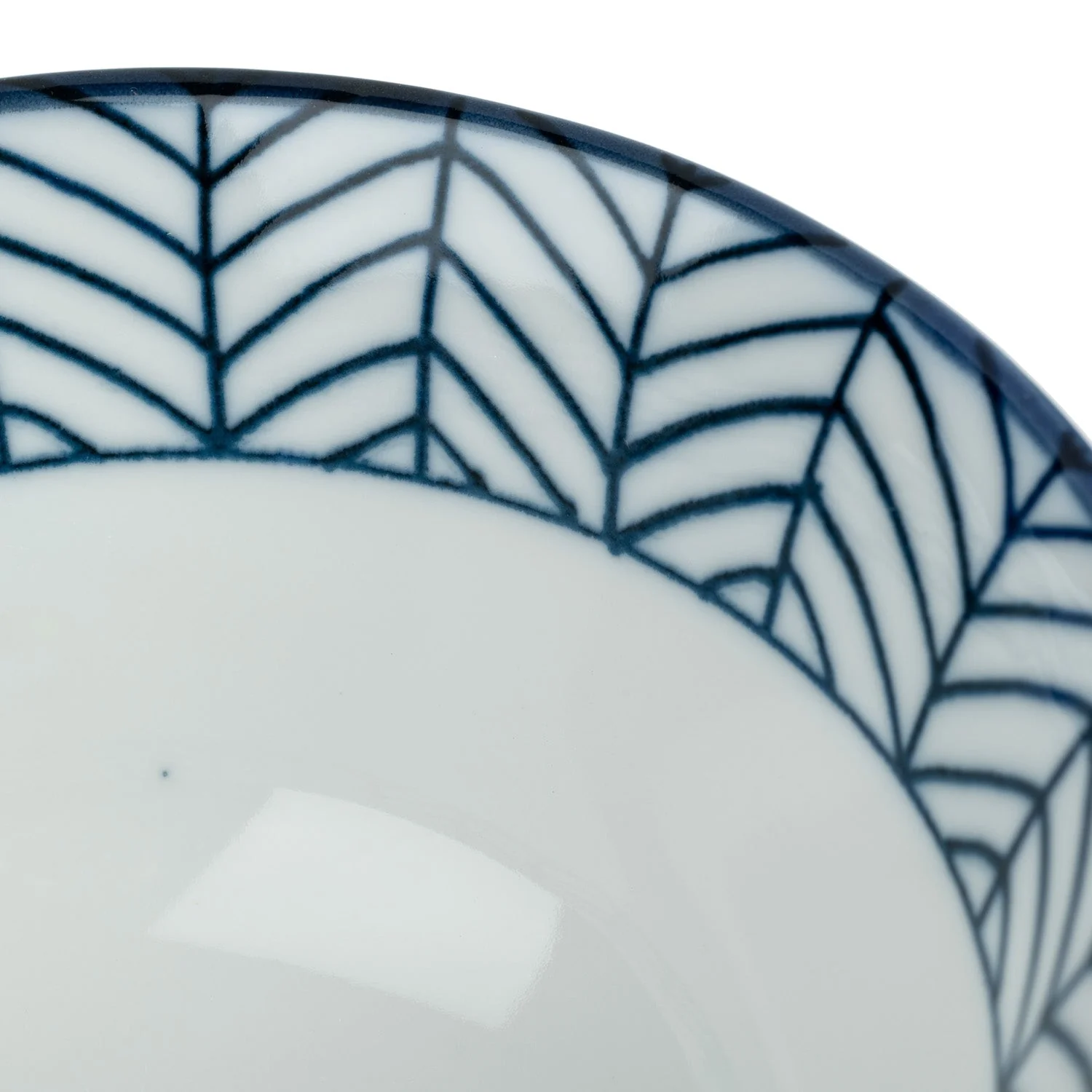 Yabane Geometric Japanese Rice Bowl - Image 4